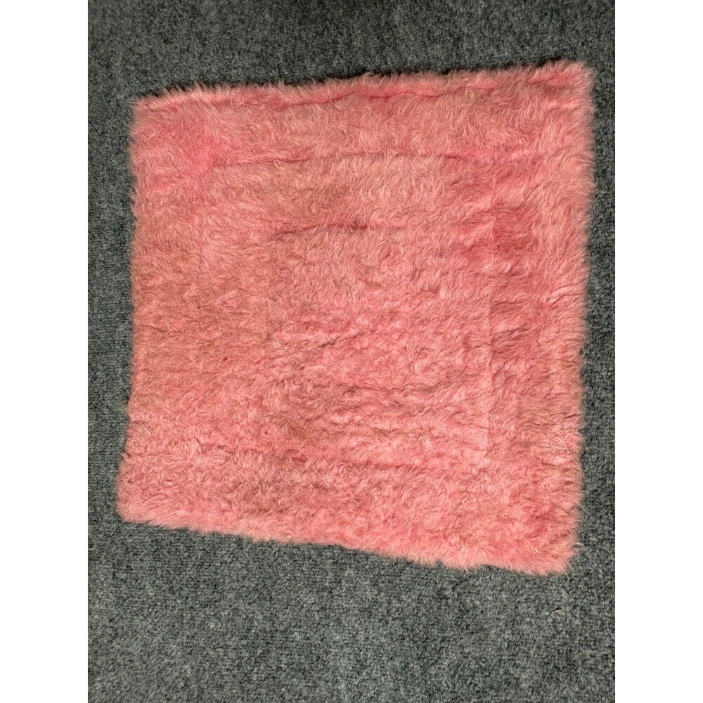 Pink Saddle Pad Thick Fleece Western 19" x 18" 1 1/2" thick